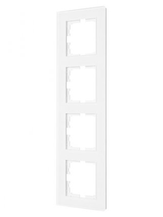 Фотография товара 'Lezard 742-5480-154 VESNA Рамка 4-ая вертикальная б/вст'