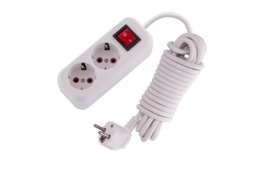 Фотография товара 'Lezard LILA Удлинитель с заземлением 2 входа 5 метров с выключателем, 720-0205-202'