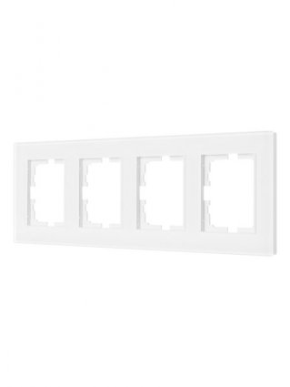 Фотография товара 'Lezard 742-5480-149 VESNA Рамка 4-ая горизонтальная б/вст'