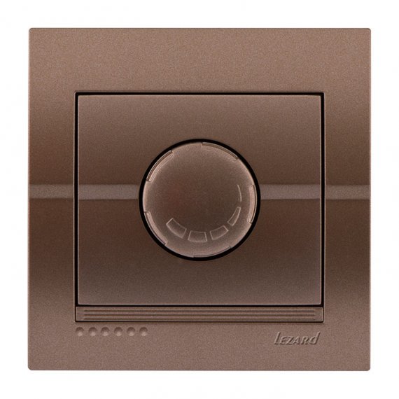 Фотография товара 'Lezard 702-3131-115 DERIY Диммер 800 Вт светло-коричневый металлик'