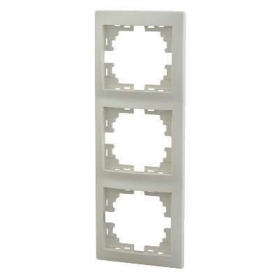 Фотография товара 'Lezard MIRA Рамка 3-ая вертикальная, 701-0300-153'