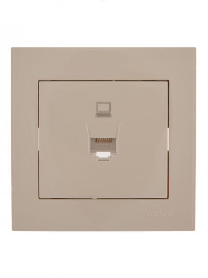 Фотография товара 'Lezard RAIN Розетка компьютерная, 703-0303-139'