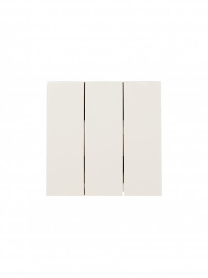 Фотография товара 'Lezard 704-9088-109QC ZIMA Выключатель тройной слоновая кость'