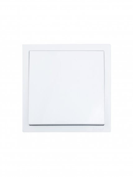 Фотография товара 'Lezard 704-0288-100QC ZIMA Выключатель белый безвинтовой зажим/клемма'