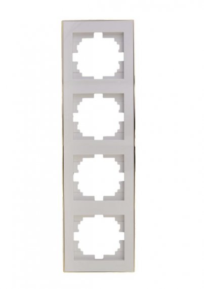 Фотография товара 'Lezard RAIN Рамка 4-ая вертикальная, 703-0226-154'