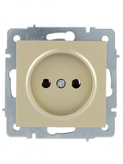 Фотография товара 'Lezard 742-3788-121 VESNA Розетка б/з керамика'