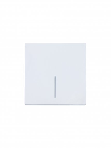 Фотография товара 'Lezard 704-0288-111QC ZIMA Выключатель с подсветкой белый безвинтовой зажим/клемма'