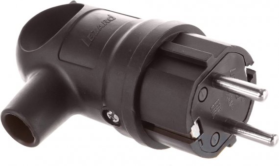 Фотография товара 'Lezard Вилка с ручкой 2Р+РЕ 1х16А 220-240V, 106-0400-0109/109'