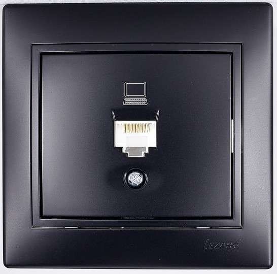 Фотография товара 'Lezard MIRA Розетка компьютерная евро, 701-4242-139'