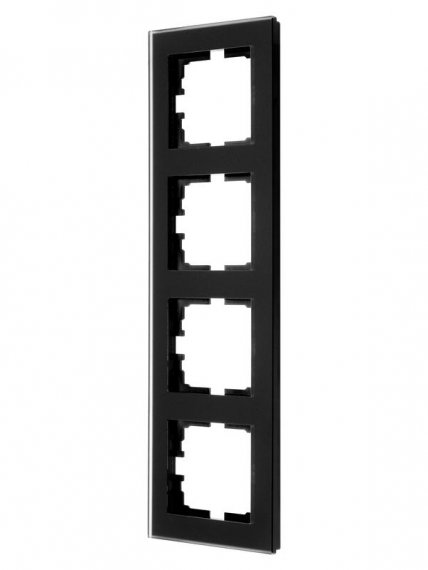 Фотография товара 'Lezard 742-5980-154 VESNA Рамка 4-ая вертикальная б/вст'