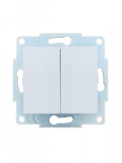 Фотография товара 'Lezard 7081-0288-101 ASTI Выключатель двойной'