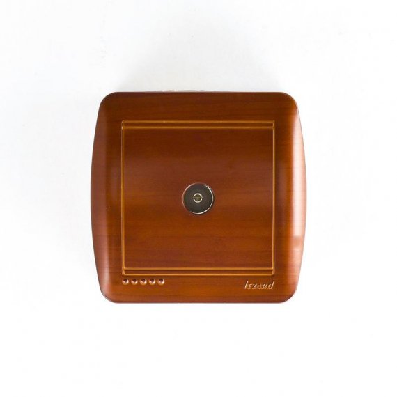 Фотография товара 'Lezard DEMET Розетка ТВ оконечная , 711-0500-130'