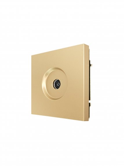 Фотография товара 'Lezard 704-3688-129 ZIMA Розетка ТВ проходная золото'