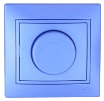 Фотография товара 'Lezard 701-1212-116 MIRA Диммер 500 Вт с фильтром метал синий со вставкой'