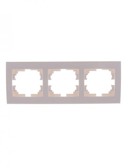 Фотография товара 'Lezard RAIN Рамка 3-ая горизонтальная, 703-3030-148'