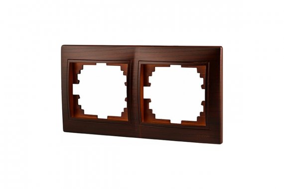 Фотография товара 'Lezard 701-0500-150 MIRA Рамка 5-ая горизонтальная махагон'