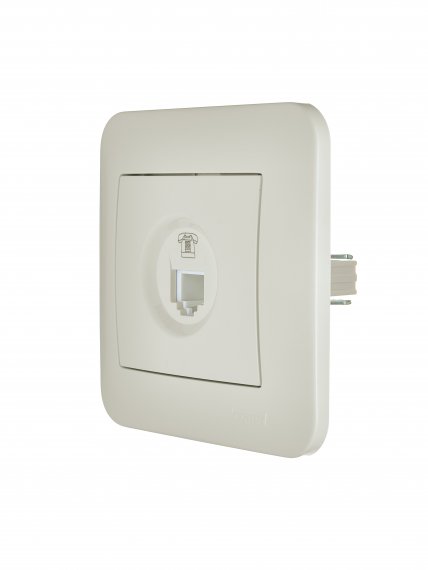 Фотография товара 'Lezard 7081-3030-137 ASTI Розетка телефонная евро'