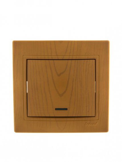 Фотография товара 'Lezard MIRA Выключатель с подсветкой, 701-0701-111'