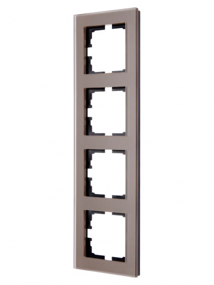 Фотография товара 'Lezard 742-M6780-154 VESNA Рамка акриловая 4-ая вертикальная б/вст'