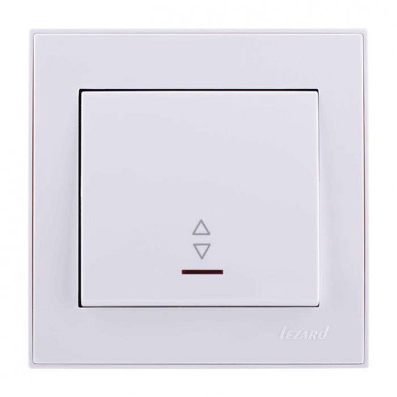 Фотография товара 'Lezard RAIN Выключатель проходной с подсветкой, 703-0202-114'