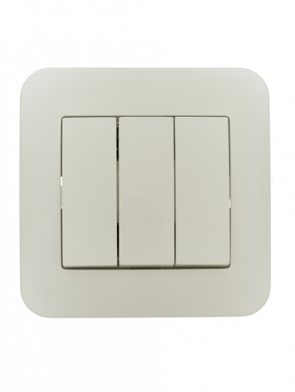 Фотография товара 'Lezard 7081-0303-109 ASTI Выключатель тройной'