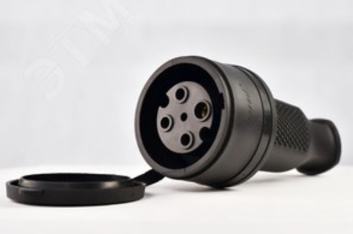 Фотография товара 'Lezard Штепсельный разъем трехфазный 3Р+Е 3х32А 380V, 332-0100-0203/203'