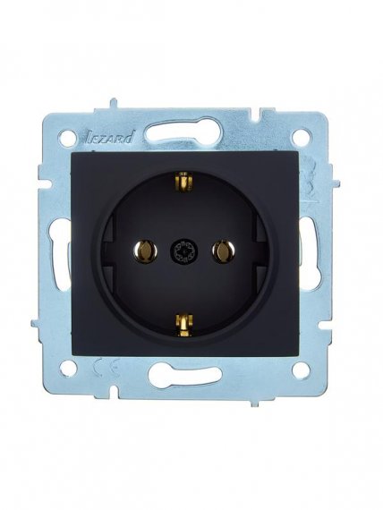 Фотография товара 'Lezard 7081-4288-122B ASTI Розетка с/з ПБТ'