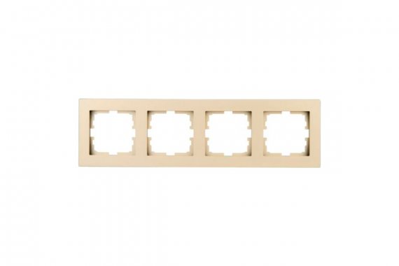Фотография товара 'Lezard 742-3600-149 VESNA Рамка 4-ая горизонтальная б/вст'