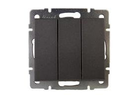 Фотография товара 'Lezard RAIN Выключатель тройной, 703-4188-109'