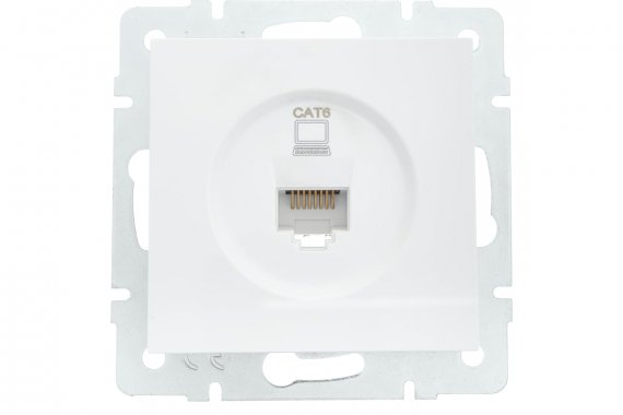 Фотография товара 'Lezard 742-0288-140 VESNA Розетка компьютерная'