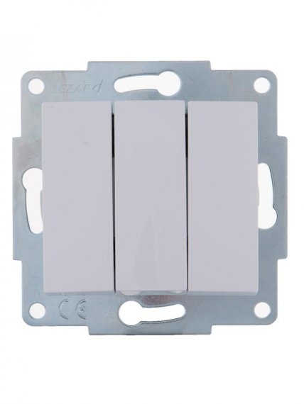 Фотография товара 'Lezard KARINA Выключатель тройной, 707-0288-109'