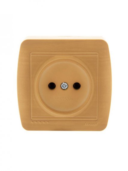 Фотография товара 'Lezard DEMET Розетка без заземления, 711-4700-121'