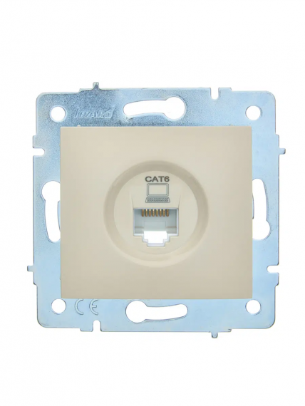 Фотография товара 'Lezard 7081-0303-140 ASTI Розетка компьютерная Cat 5e'