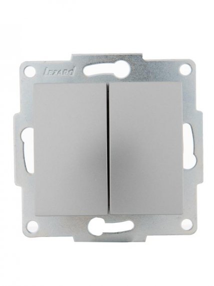 Фотография товара 'Lezard KARINA Выключатель двойной, 707-4388-101'