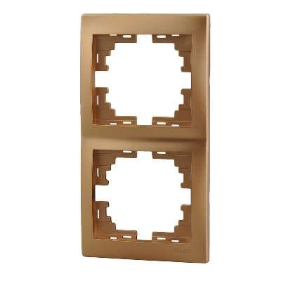 Фотография товара 'Lezard MIRA Рамка 2-ая вертикальная, 701-1300-152'