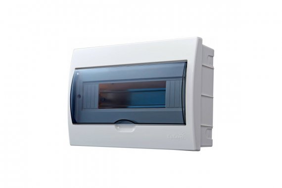 Фотография товара 'Lezard 731-1000-012 LUXRAY Бокс с прозрачной крышкой ЩРВ-П-12 для внутр. уст. 12-и модульных уст-тв'