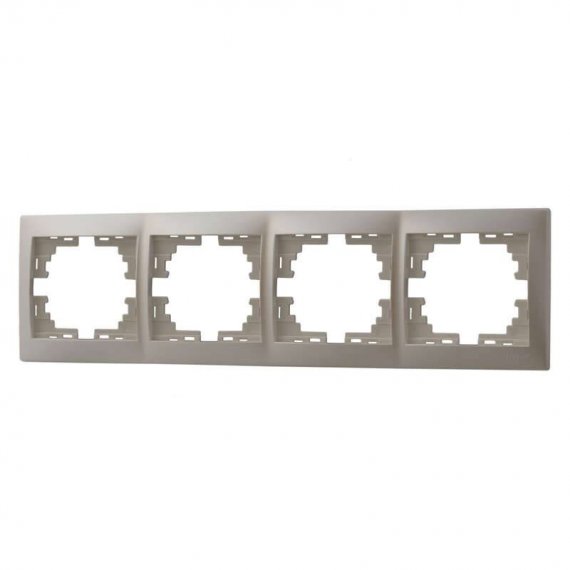 Фотография товара 'Lezard MIRA Рамка 4-ая горизонтальная, 701-3000-149'