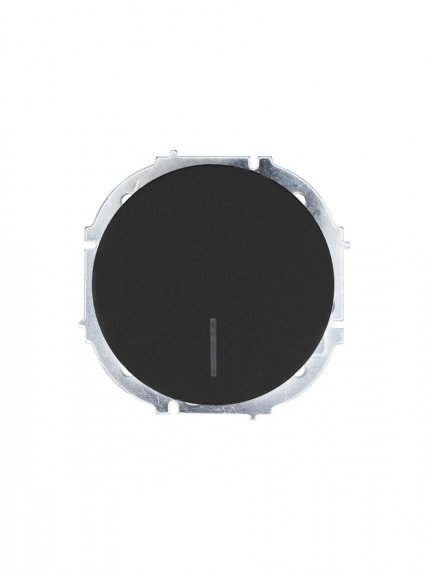 Фотография товара 'Lezard 743-4288-111 OSEN Выключатель с подсветкой чёрный бархат'