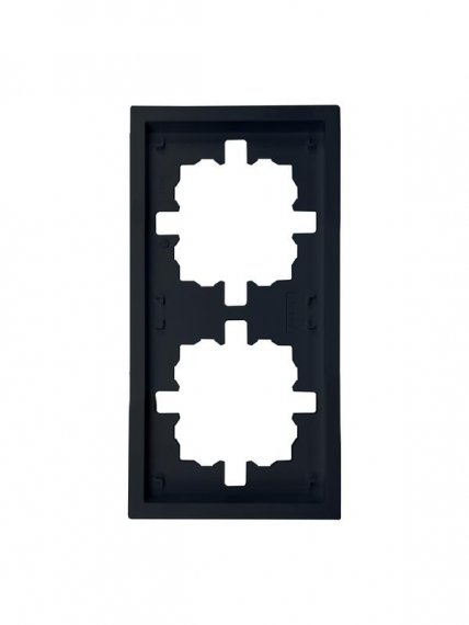 Фотография товара 'Lezard 704-4200-147 ZIMA Рамка 2-ая горизонтальная б/вст'