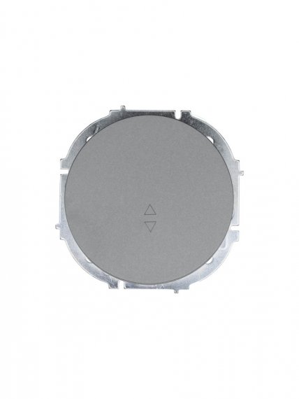 Фотография товара 'Lezard 743-7488-105 OSEN Выключатель проходной серый матовый'