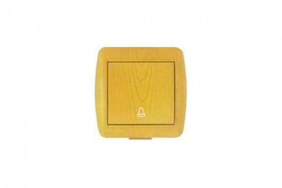 Фотография товара 'Lezard 710-0700-103 NATA Кнопка звонка ольха'