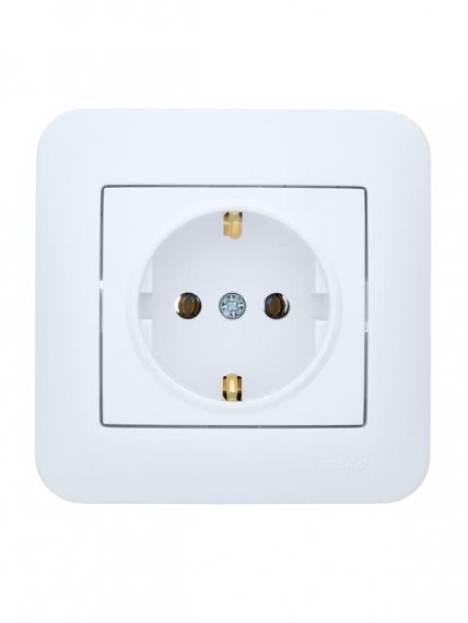 Фотография товара 'Lezard 7081-0202-122B ASTI Розетка с/з ПБТ'