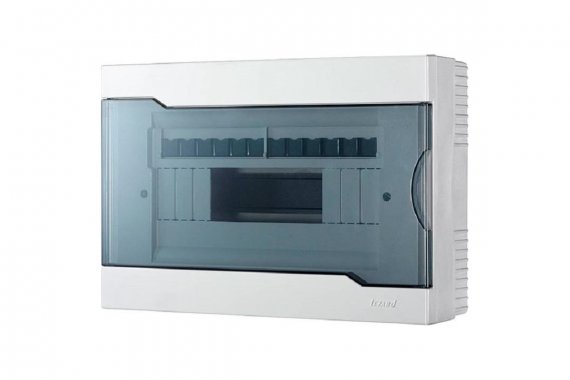 Фотография товара 'Lezard 730-2000-008 NEW Бокс с прозрачной крышкой ЩРН-П-8 для наружной уст.8-и модульных устройств'