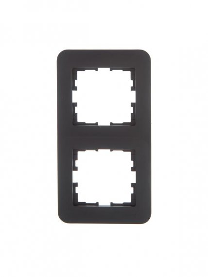 Фотография товара 'Lezard 7081-4200-152 ASTI Рамка 2-ая вертикальная б/вст'