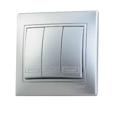 Фотография товара 'Lezard MIRA Выключатель тройной, 701-1010-109'