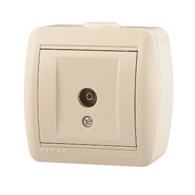 Фотография товара 'Lezard NATA Розетка ТВ оконечная, 710-0300-130'