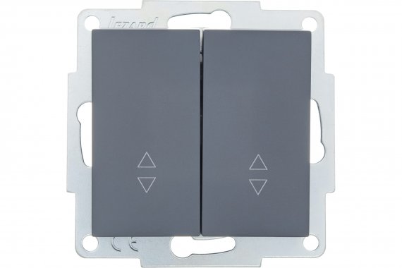 Фотография товара 'Lezard VESNA Выключатель проходной двойной, 742-3488-106'