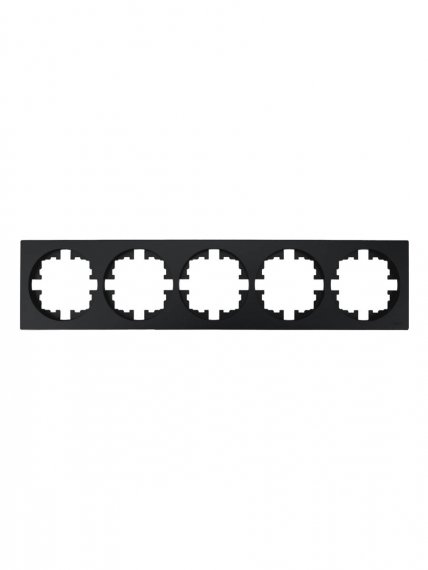 Фотография товара 'Lezard 743-4200-150 OSEN Рамка 5-ая б/вст чёрный бархат'