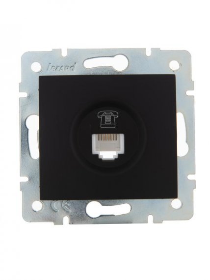 Фотография товара 'Lezard KARINA Розетка телефонная евро, 707-4288-137'