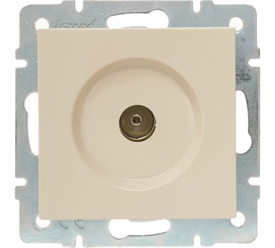 Фотография товара 'Lezard VESNA Розетка ТВ оконечная, 742-0388-130'